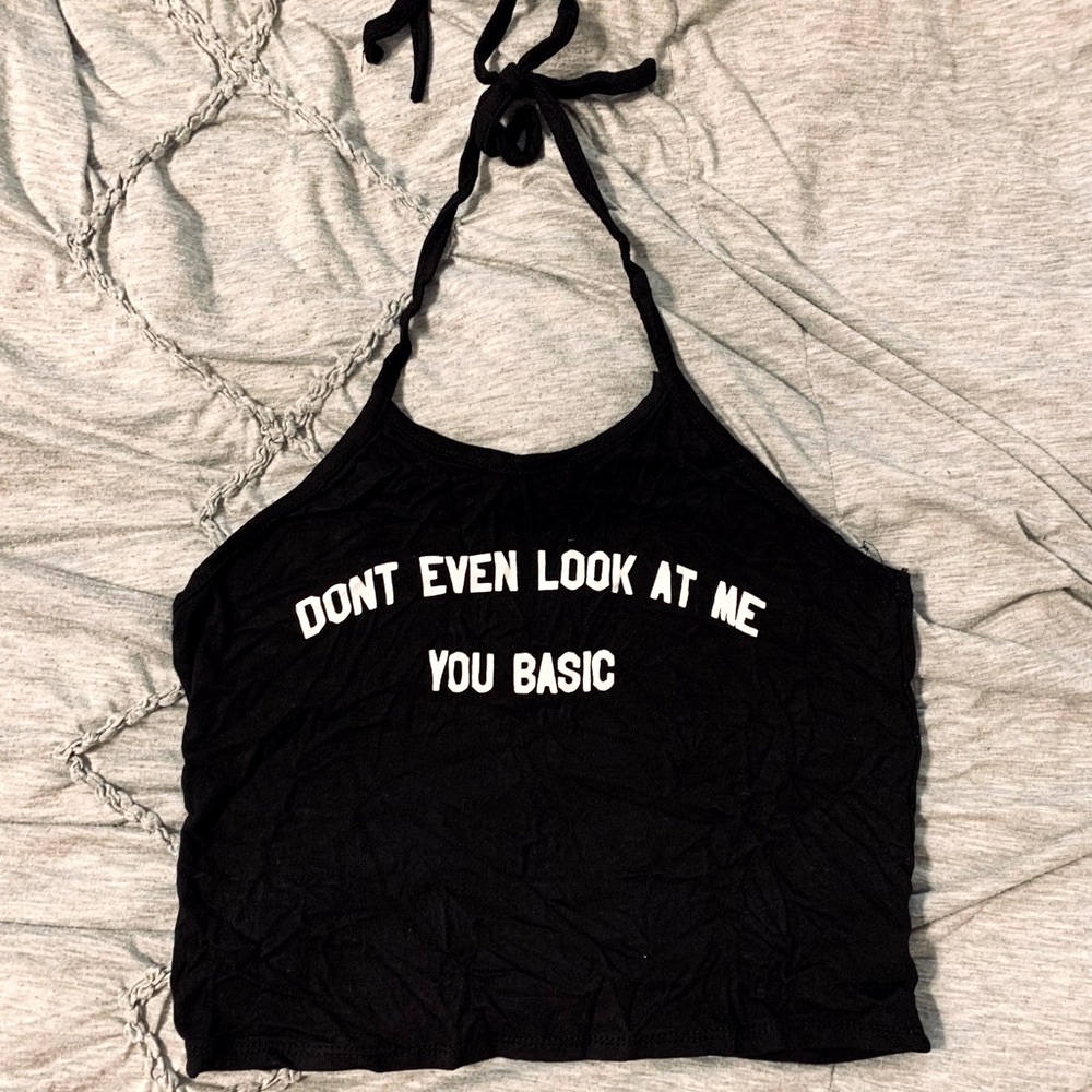 O-mighty basic halter top